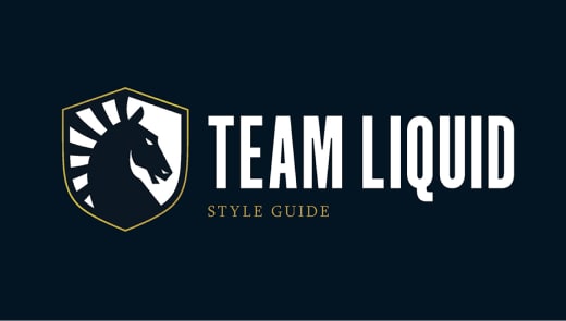 Team Liquid logo and est title